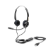 Urban Factory MOVEE: OVER-THE-EAR USB WIRED HEADSET WITH REMOTE CONTROL - USB-A. USB-C and 3.5 mm Jack