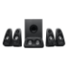 Logitech Surround Sound Speakers Z506 mikrofonset 75 W PC Svart 5.1 kanaler 48 W