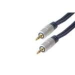 shiverpeaks sp-PROFESSIONAL audio kabel 10 m 3.5mm Blauw, Chroom