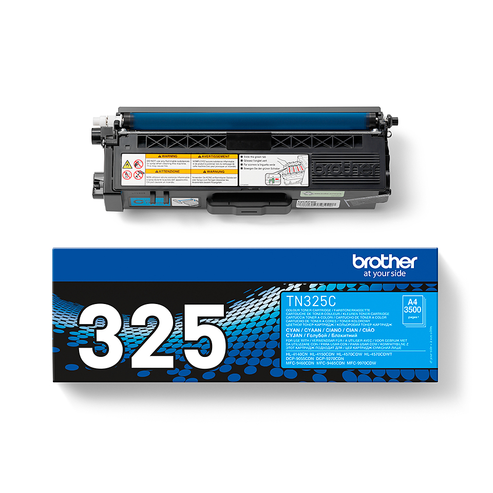 Brother TN-325C Toner cyan high-capacity, 3.5K pages ISO/IEC 19798 for Brother HL-4150/4570