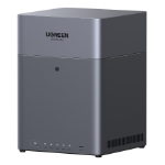 Ugreen DH4300 Plus NAS Mini Tower 8 GB LPPDDR4X UGOS Pro Grijs