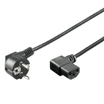 Goobay 96042 power cable Black 1.5 m CEE7/7 C13 coupler