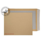 Blake Purely Packaging Board Back Pocket Peel and Seal Manilla 120gsm C3 444Ã—368 (Pk 100)