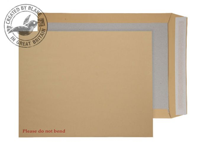 Blake Purely Packaging Board Back Pocket Peel and Seal Manilla 120gsm C3 444Ã—368 (Pk 100)