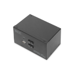 Digitus DS-12860 KVM-switch Zwart