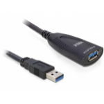 DeLOCK USB 3.0 5m USB cable USB 3.2 Gen 1 (3.1 Gen 1) Black