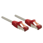 Lindy Rj45/Rj45 Cat6 0.5m networking cable Grey S/FTP (S-STP)