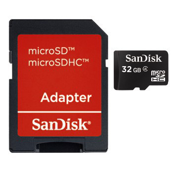 Photos - Memory Card SanDisk microSDHC 32GB Class 4 SDSDQB-032G-B35 