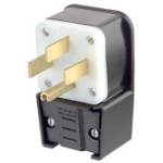 Leviton 9452-P electrical power plug Black 3P