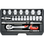 Yato YT-38561 mechanics tool set 22 tools