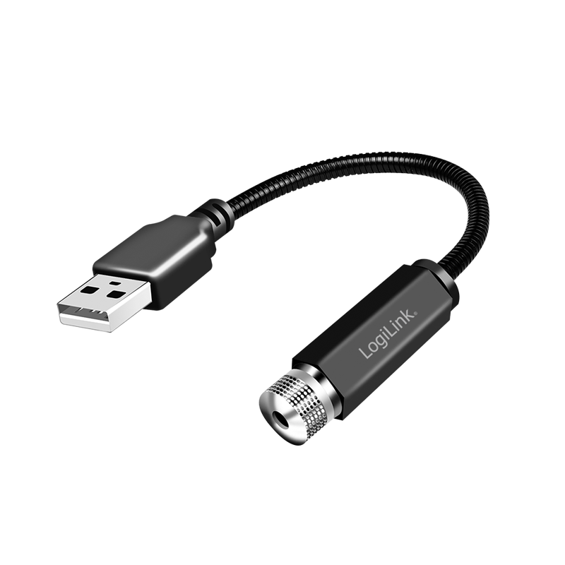 LogiLink USB ambient light, red