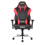 AKRacing MAX BK/RD PC gaming chair Upholstered padded seat Black, Red