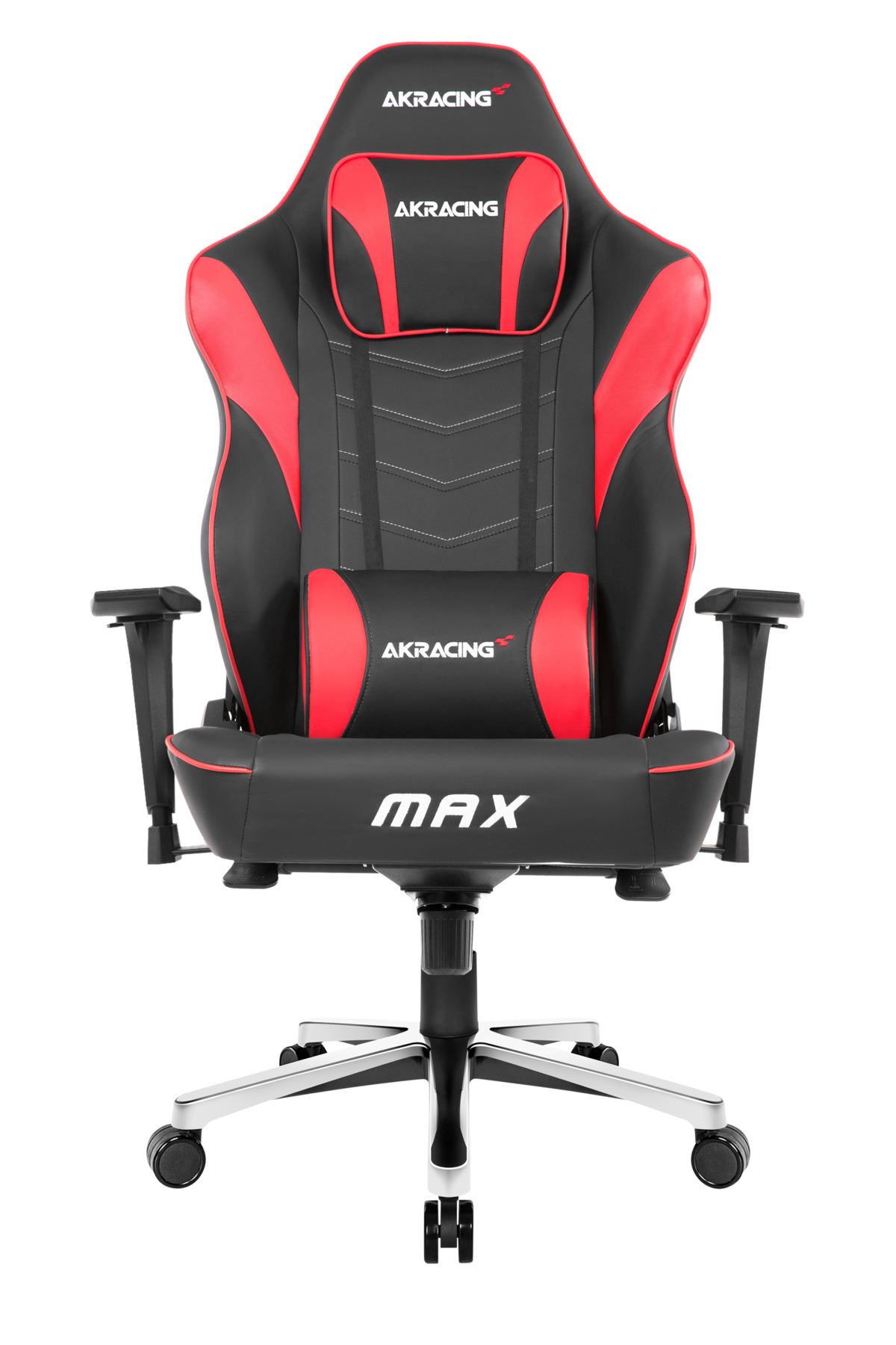 AKRacing MAX BK/RD PC gaming chair Upholstered padded seat Black, Red
