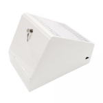 Loxit 7709 portable device management cart/cabinet Portable device management cabinet White