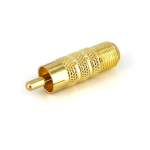 StarTech.com RCA to F Type Coaxial Adapter M/F