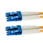 Cablenet 20m OS2 9/125 LC-LC Duplex Yellow LSOH Fibre Patch Lead