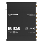 Teltonika RUTC50 wireless router Gigabit Ethernet Dual-band (2.4 GHz / 5 GHz) 5G Black