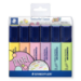 Staedtler 364 C marker 6 pc(s) Chisel tip Lime, Mint, Peach, Pink, Violet, Yellow