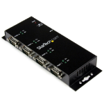 StarTech.com ICUSB2324I interface hub USB 2.0 Type-B Black