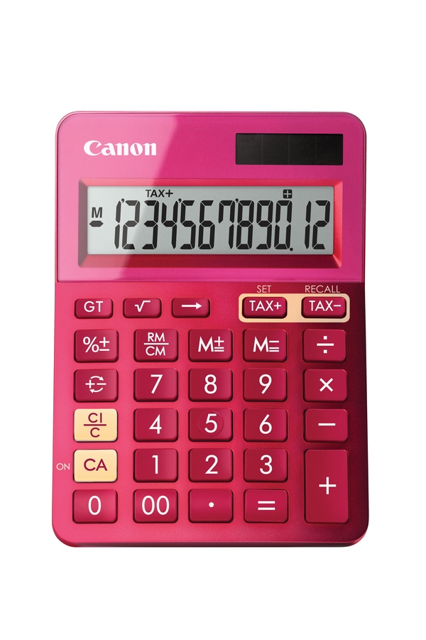 Canon LS-123k calculator Desktop Basic Pink
