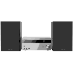 Grundig CMS 4000 BT DAB+ Home audio micro system Black, Silver 100 W