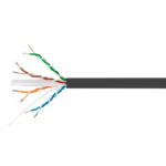 Monoprice 40515 networking cable Black 12000" (304.8 m) Cat6a+ U/UTP (UTP)