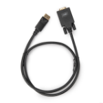 Rocstor Y10C482-B1 video cable adapter 1 m DisplayPort VGA (D-Sub) Black