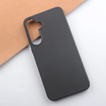 JLC Samsung A15 Matte Silicone Black Case