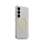 PanzerGlass CARE by ® Flagship Case Transparent Urban Combat w. Chardonnay Qi Compatible Samsung Galaxy S25
