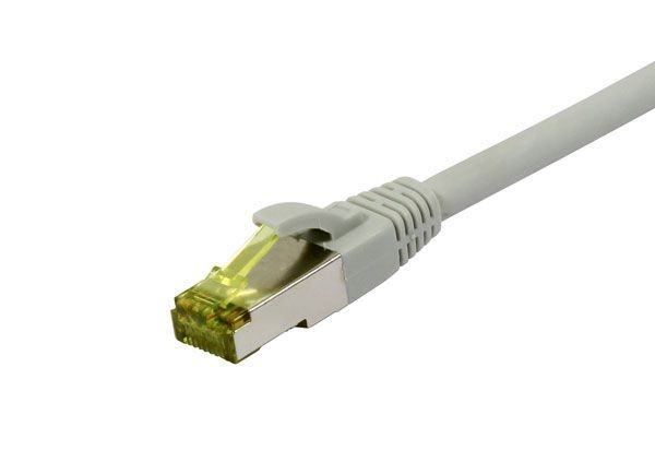EU Product - Patchkabel RJ45 Cat6a 500Mhz grau S-STP S/FTP TPE/LSZH Ultraflex AWG26 - Cable - Network thumbnail