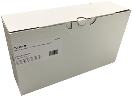 CTS Compatible OKI ES5432 Yellow Toner Cartridge 46490621