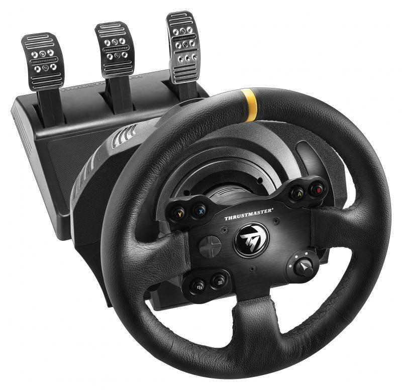 Thrustmaster TX Racing Wheel Leather Black Steering wheel + Pedals Analogue PC, Xbox One