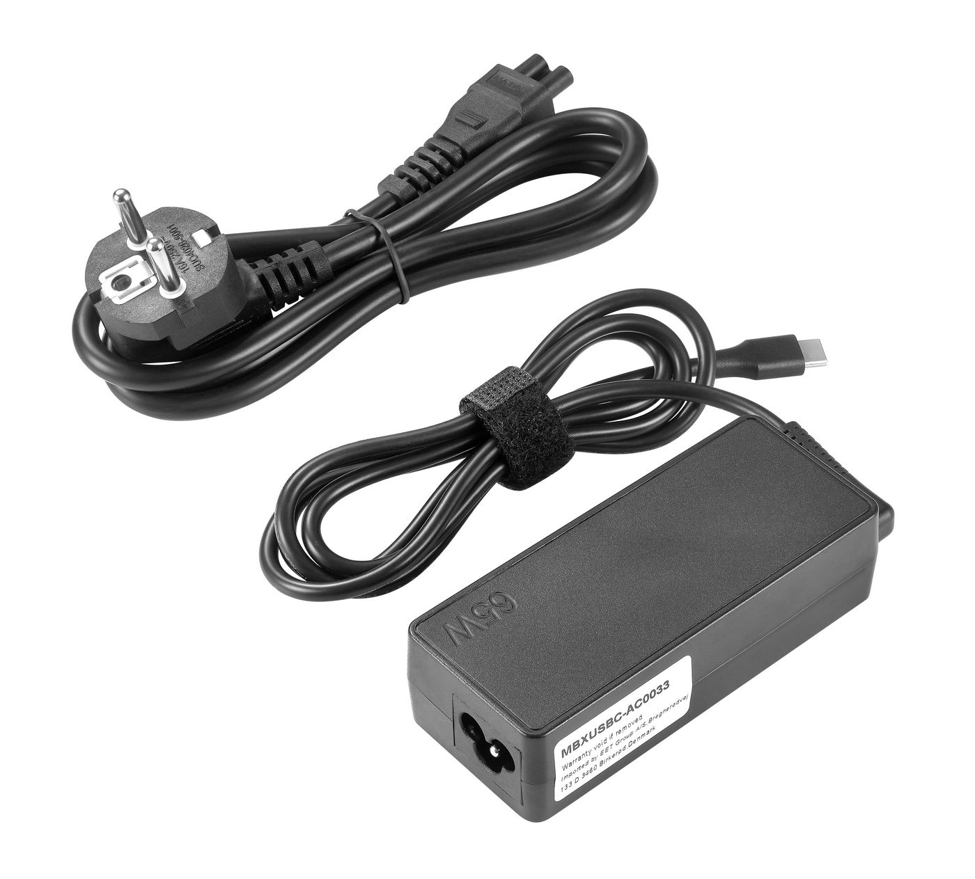 Coreparts Black Mbxusbc-Ac0033 Power Adapter/Inverter Indoor 65 W