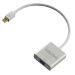 Vision TC-MDPVGA video cable adapter 0.220 m Mini DisplayPort VGA (D-Sub) White