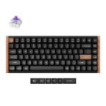 Keychron K2H-F1 keyboard Gaming USB + RF Wireless + Bluetooth German Black