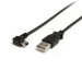 StarTech.com USB2HABM6RA USB cable USB 2.0 70.9" (1.8 m) USB A Mini-USB B Black