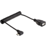 DeLOCK 83354 USB-kabel 0,5 m USB 2.0 Micro-USB B USB A Zwart