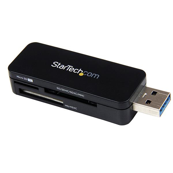 Image of StarTech.com USB 3.0 External Flash Multi Media Memory Card Reader...