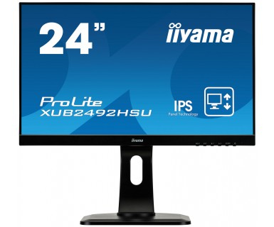 iiyama ProLite XUB2492HSU-B1 LED display 60.5 cm (23.8") 1920 x 1080 pixels Full HD Black