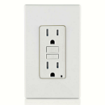 Leviton GFTR1-W socket-outlet NEMA 5-15R White