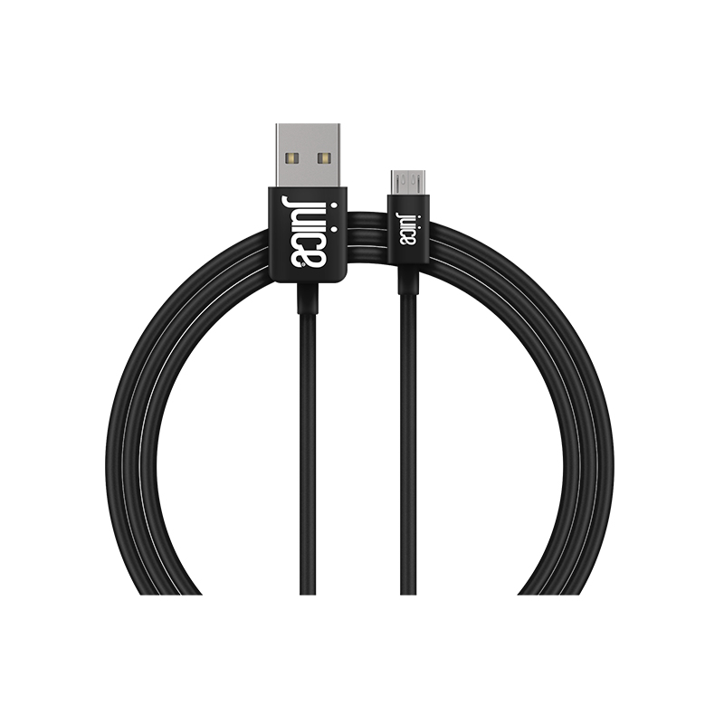 Juice JUI-CABLE-MICRO-1.5M-RND-BLK USB cable USB 2.0 USB A...
