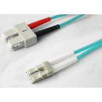 AddOn Networks SC/LC 1m fiber optic cable 39.4" (1 m) Blue