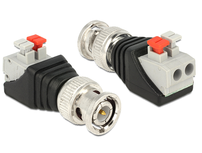 EU Product - Adapter Terminalblock 2Pin -> BNC Stecker thumbnail