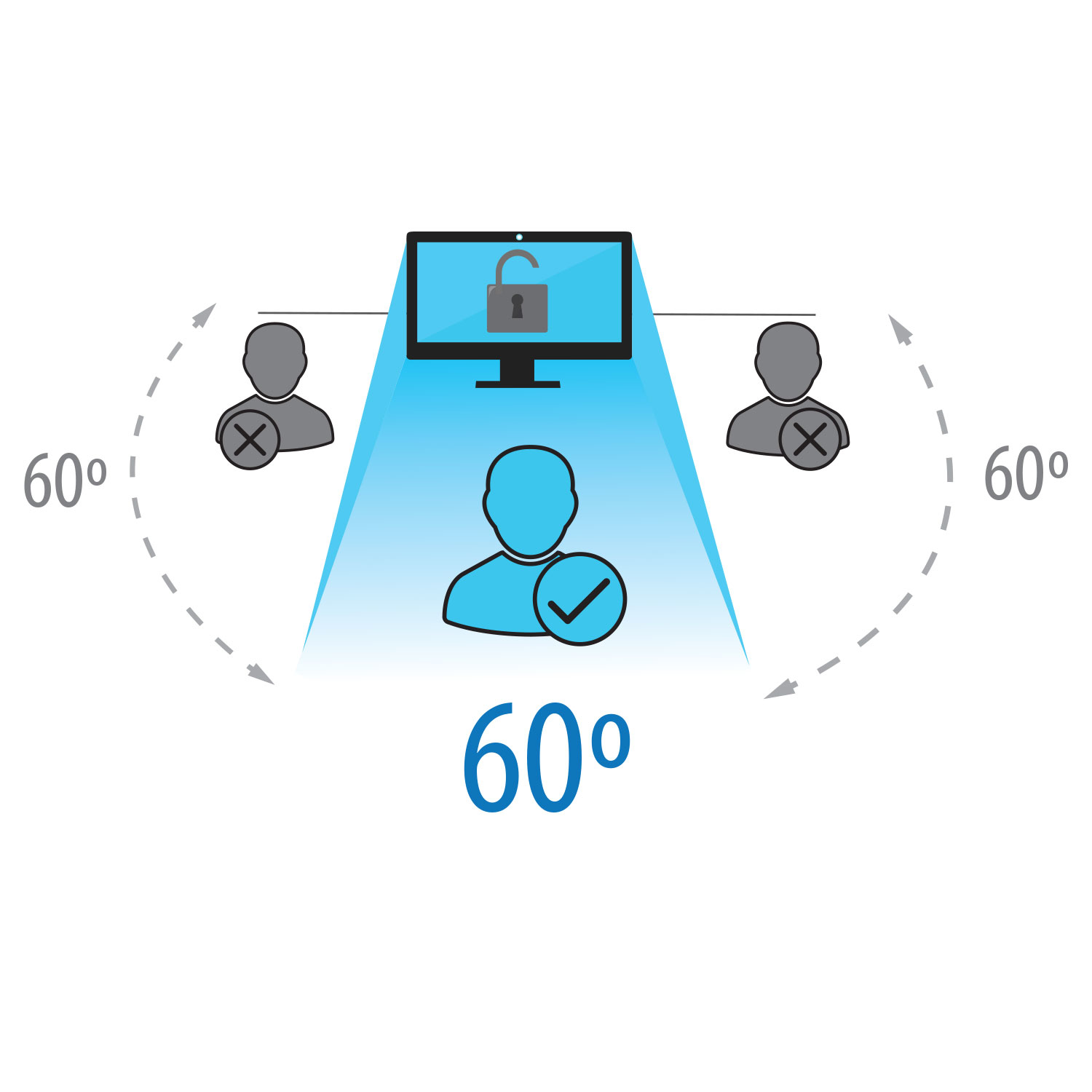 V7 13.3" Privacy Filter for Notebook - 16:9 Aspect Ratio