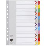 MARBIG DIVIDERS INDEX BOARD FINANCIAL YEAR A4 COLOUR JUL-JUN