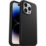 OtterBox Symmetry+ Case for iPhone 14 Pro with MagSafe, Shockproof, Drop proof, Protective Thin Case, 3x Tested to Military Standard, Antimicrobial Protection, Black, No Retail Packaging