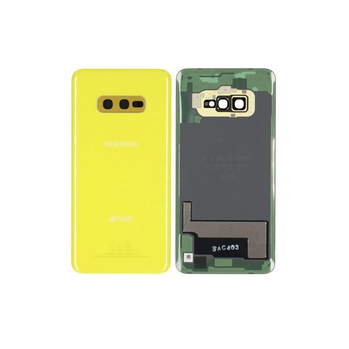 EU Product - Galaxy S10e Back Cover Canary Yellow Duos thumbnail