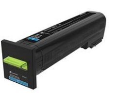 Image of Lexmark 24B6508 Toner cartridge cyan, 20K pages for Lexmark XC 6152