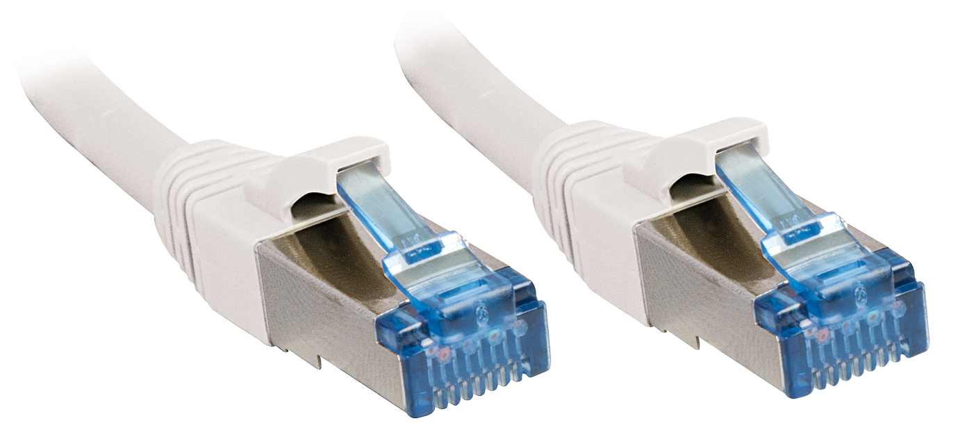 Image of Lindy 47195 networking cable White 3 m Cat6a S/FTP (S-STP)