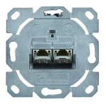 TelegÃ¤rtner J00020A0529 socket-outlet RJ-45 Metallic
